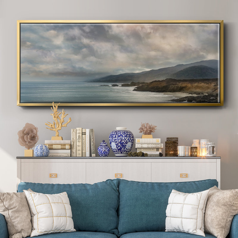 Calming Sea- Framed Canvas