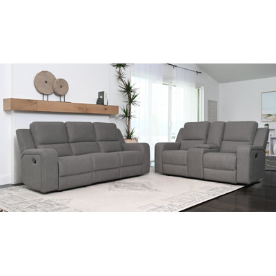 Bethanni 2 Piece Reclining Living Room Set by Wade Logan