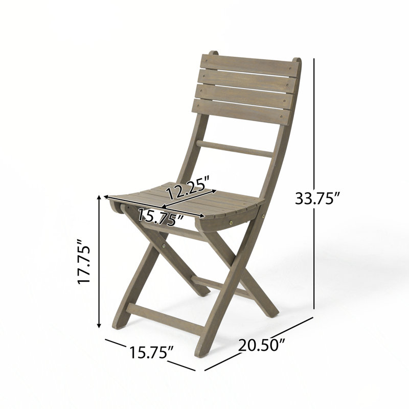 Chaises de patio, Gris, 4