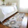 Premium Machine Washable Prisco Silver Rug