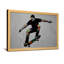 Silhouette colorée de skateur sur fond gris-475587156-475587160-475587159