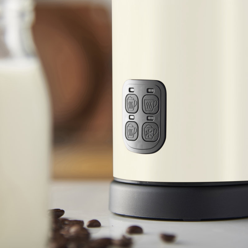 MisterChef Stainless Steel Automatic Milk Frother, Cream
