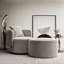 Bernella Upholstered Swivel Armchair-265139756