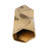 Warner Pinched Metal Vase, Gold-208491392