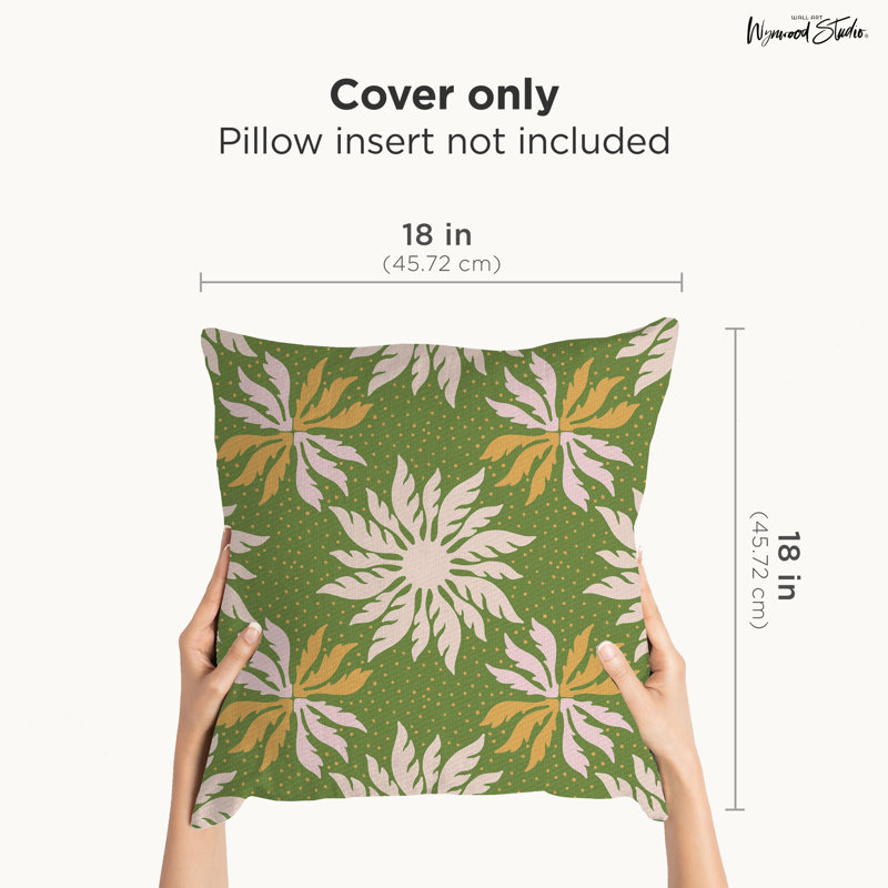 Floral Pillow Cover