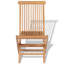 Folding Patio Dining Armchair with Cushion