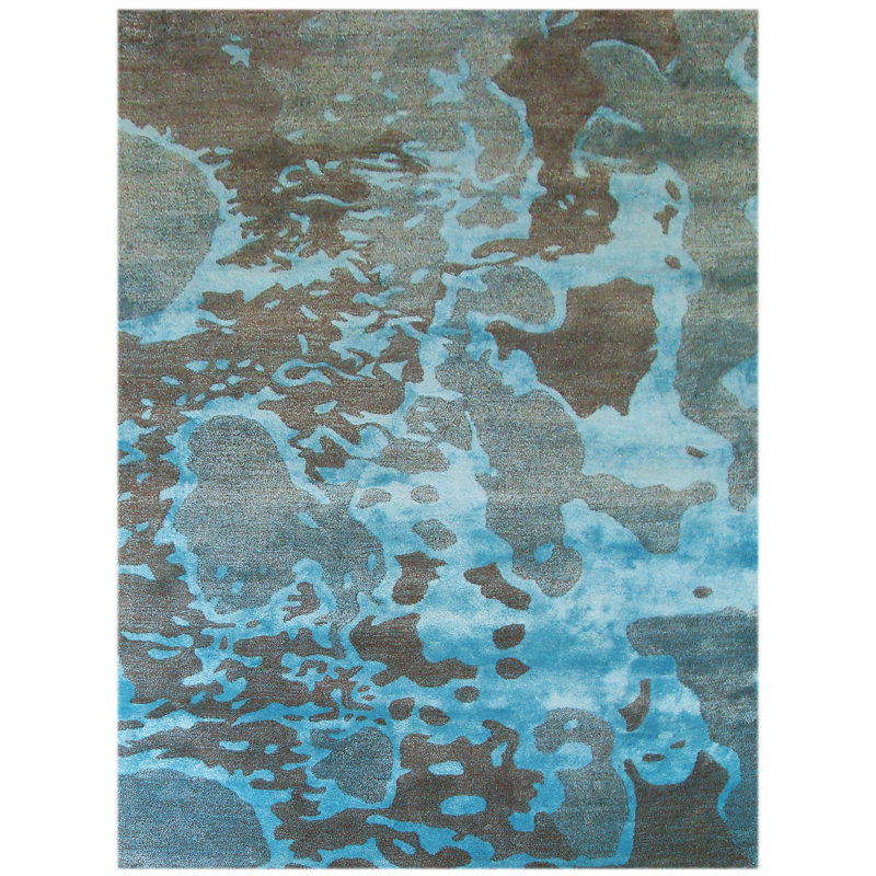 Disco Rectangle 122 cm x 183 cm Abstract Hand Woven Area Rug