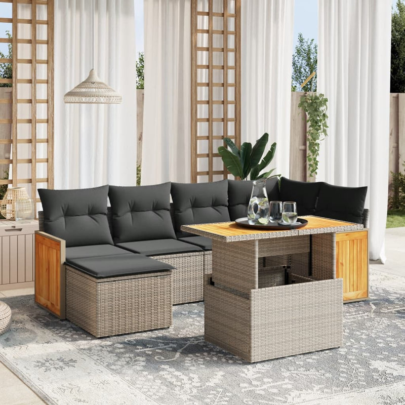 Ensemble de canapé de jardin Vidaxl