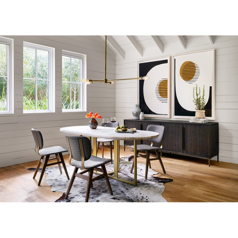 Wyeth 88'' W Sideboard, Dark Carbon