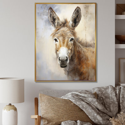 Sophisticated Donkey Portrait II