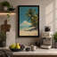 Tropical Palm Paradise Coastal - Wrapped Canvas-1341286872-1341286879