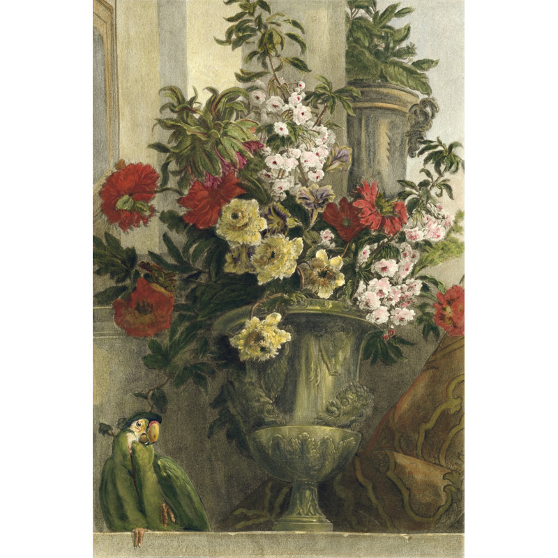 From The Garden - Wrapped Canvas Painting, 46cm H x 30cm W
