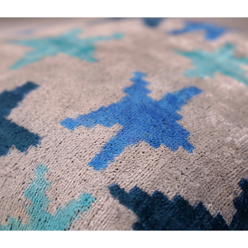 Square Pillow Cover & Insert, Blue