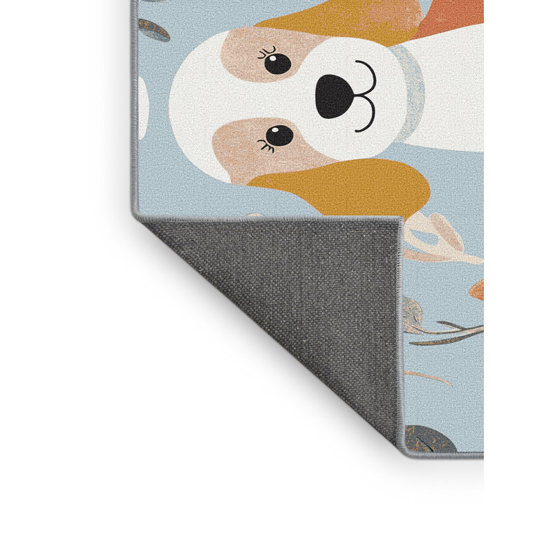 Tapis mignon pour enfants, Rectangle de 5 pi x 8 pi