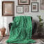 Imprimé vert - couverture sherpa 1 pièce de qualité supérieure 0179-100085647