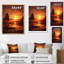 «Xavieyah Sunrise Morning at the Lake II», reproduction sur toile-1018402267-1018402266