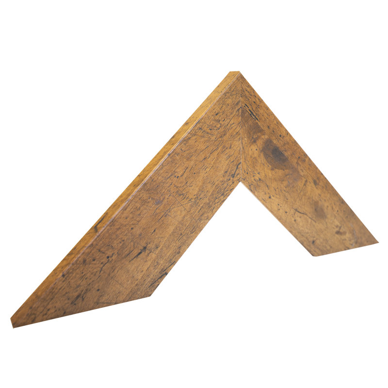 Miroir mural Gartha, 20 po x 33 po, Noyer clair