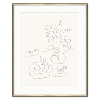 Fruit & Flowers, Matisse Print by Soicher Marin Archives