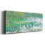 «Chartreuse and Aqua I» sur toile-317515331