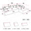 Canapé modulaire en L 2 pièces Ultan-1311171772-1311171763
