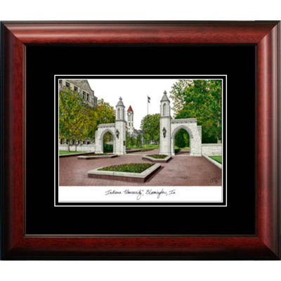 NCAA Indiana Hoosiers Academic Lithograph Picture Frame