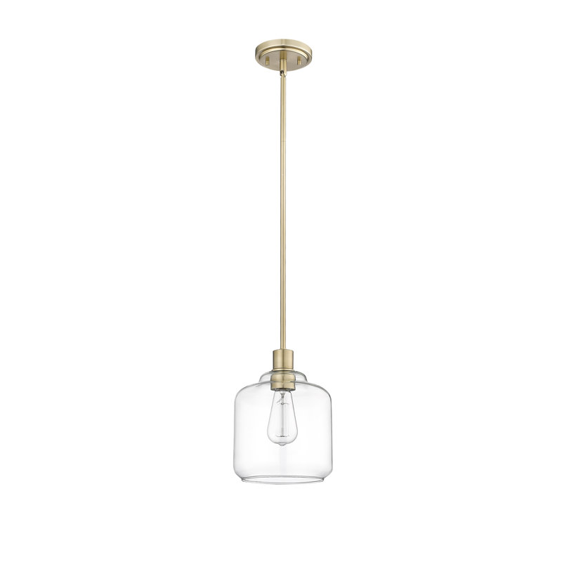 Asheville 1 - Light Dimmable Pendant, Modern Gold