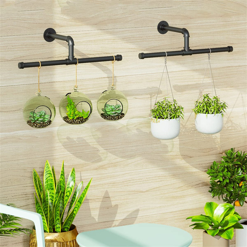 Syston 10cm Wall Mounted Clothes Rack