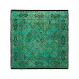 Fine Vibrance One-of-a-Kind 6'3" Hand Knotted Area Rug