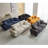 Renville 84" Upholstered Pillow-Top Arm Loveseat Sofa with 2 Throw Pillows-901929934