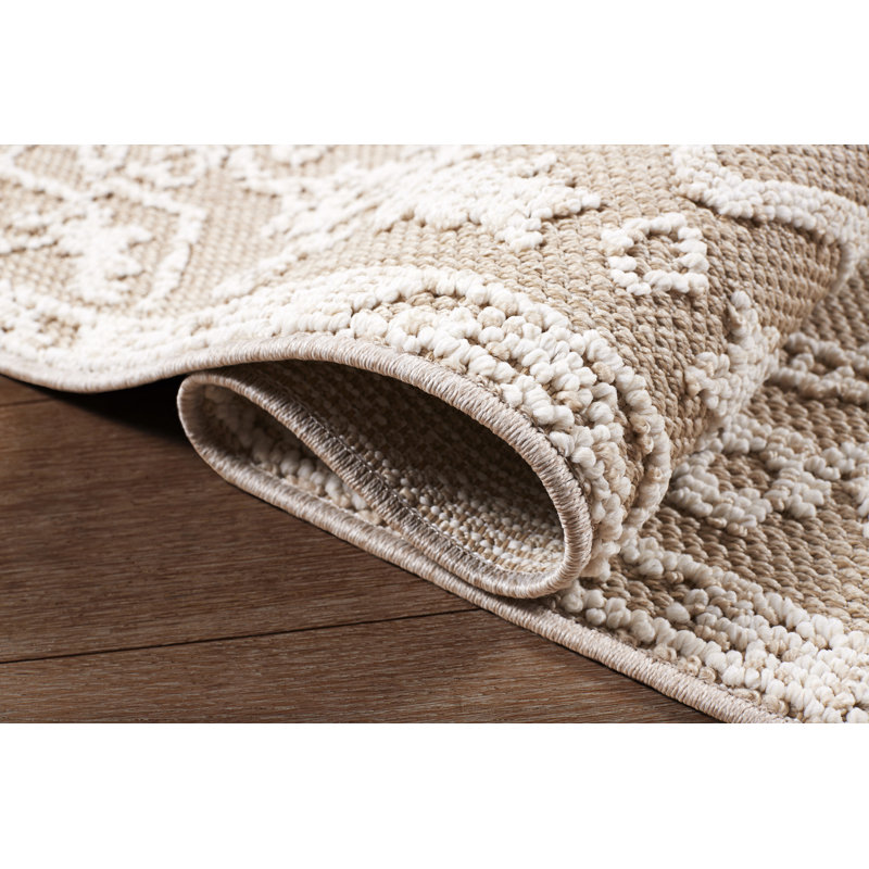 Tapis intérieur / extérieur en polypropylène Macaluso, Rectangle 2 pi x 3 pi