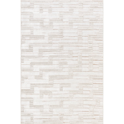 Cailin Modern Geometric Machine Washable Area Rug