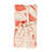 Cotton Printed Napkin Set With Floral Pattern & Fringe