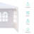 240'' W x 120'' D Iron Party Tent