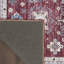 Tapis performance rouge / beige / bleu tissé à la machine Korey-568074528