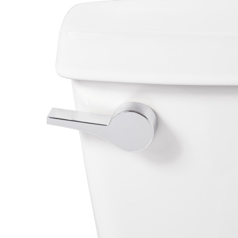 Bradenton 1.28 GPF Two Piece Round Toilet with 10" Rough-In, Left, 14"