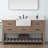 Curiel 60'' Single Bathroom Vanity with Engineered Stone Top-976450959
