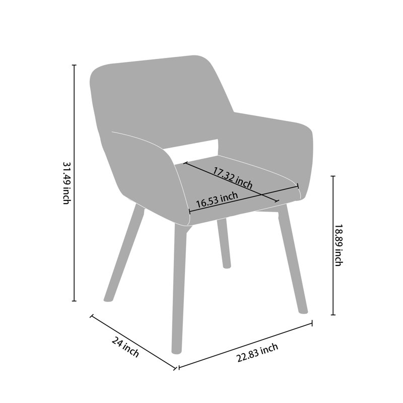 Fauteuil en velours, Velours crème