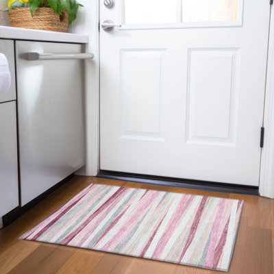 Premium Machine Washable Naglee AMF997 Stripes Rug