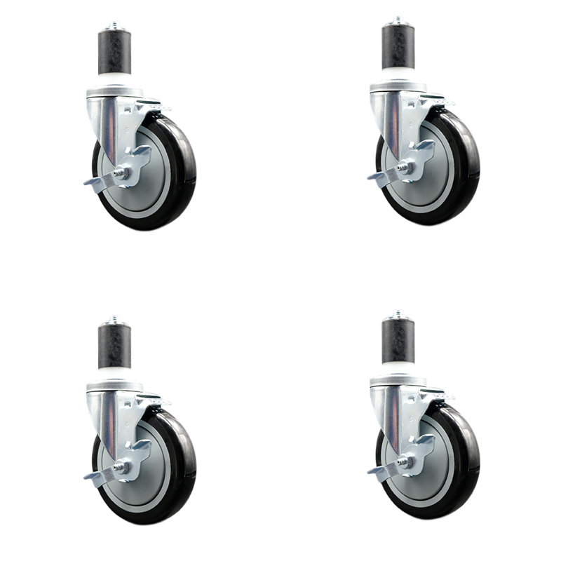 Locking Replacement Caster, Black