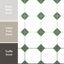 Canterbury 12-7 / 8 po X 12-7 / 8 po Carreau de porcelaine pour plancher et mur-114210912