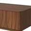 Table basse rectangulaire de 47,2 × 23,6 × 14,2 cm avec 2 tiroirs de rangement, texture ondulée, pour salon