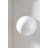 Sphere-In-Half Pearl White Wall Décor
