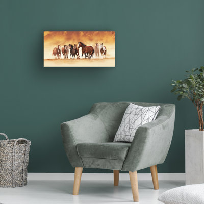 Bolog " Running Wild " on Canvas