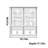 American style white home bookcase-1683264693