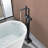 Floor Tub Filler with Diverter-93572768
