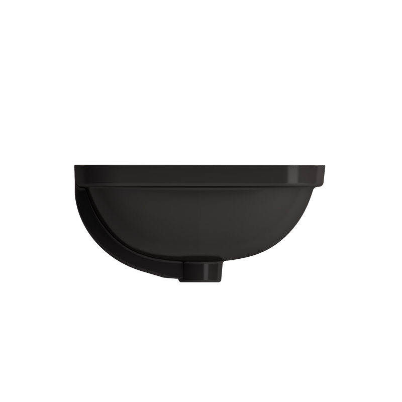 Scala 21.65'' L Bathroom Sink, Matte Black