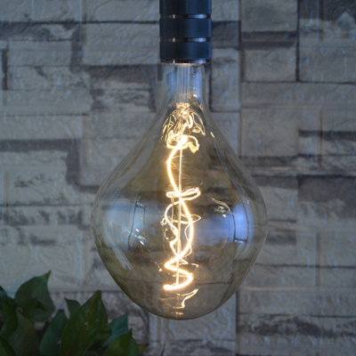 Grandes ampoules Edison décoratives surdimensionnées 5 W 250 lm à intensité variable, blanc chaud 2200 K