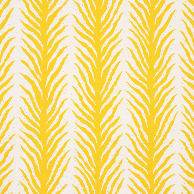 Tissu imprimé Schumacher x Celerie Kemble, Limonade