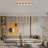 Mccolister 6 - Light Gold LED Kitchen Island Pendant