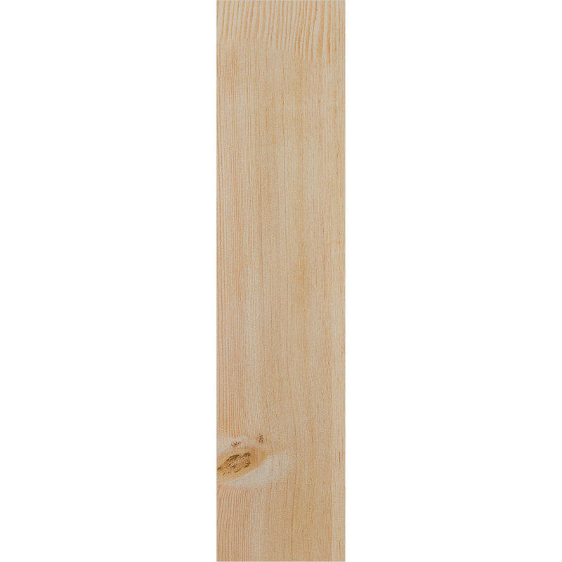 Corbeau Carmel, H 24 po x l 5,5 po x P 8 po, Sapin de Douglas, Lisse